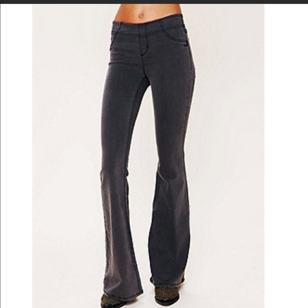 Free people pull on kick flare
